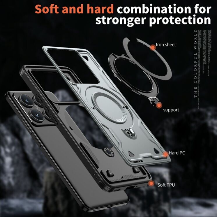 Захисний чохол UniCase Lander Armor для Xiaomi 14T Pro - Baby Blue: фото 6 з 6