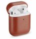 Защитный чехол UniCase Leather Cover для Apple AirPods 1 / 2 - Brown (247303Z). Фото 1 из 14