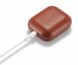 Защитный чехол UniCase Leather Cover для Apple AirPods 1 / 2 - Brown (247303Z). Фото 10 из 14