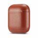 Защитный чехол UniCase Leather Cover для Apple AirPods 1 / 2 - Brown (247303Z). Фото 3 из 14