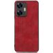 Защитный чехол UniCase Leather Series для Realme C55 - Red (324745R). Фото 3 из 6