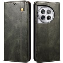 Защитный чехол UniCase Leather Wallet для OnePlus 12 - Green: фото 1 из 7