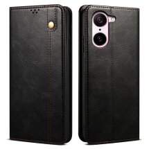Захисний чохол UniCase Leather Wallet для OnePlus Nord CE 5 / Ace 5 Racing - Black: фото 1 з 6