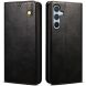 Защитный чехол UniCase Leather Wallet для Samsung Galaxy A25 (A256) - Black (344907B). Фото 1 из 12