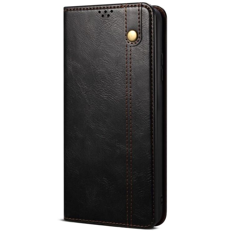 Защитный чехол UniCase Leather Wallet для Samsung Galaxy M15 (M156) - Black: фото 5 из 6
