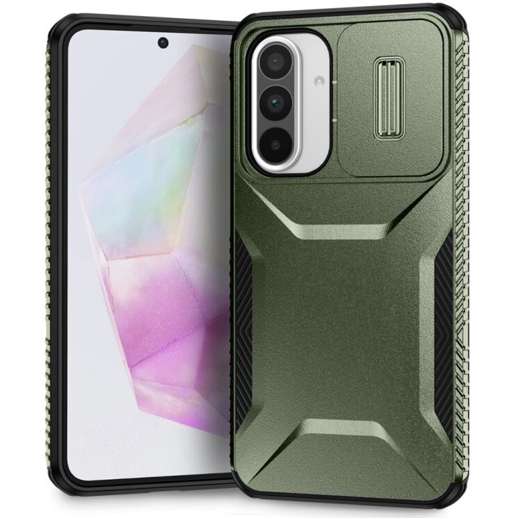 Защитный чехол UniCase Shuttle Guard для Samsung Galaxy A36 (A366) / A56 (A566) - Green: фото 1 из 7