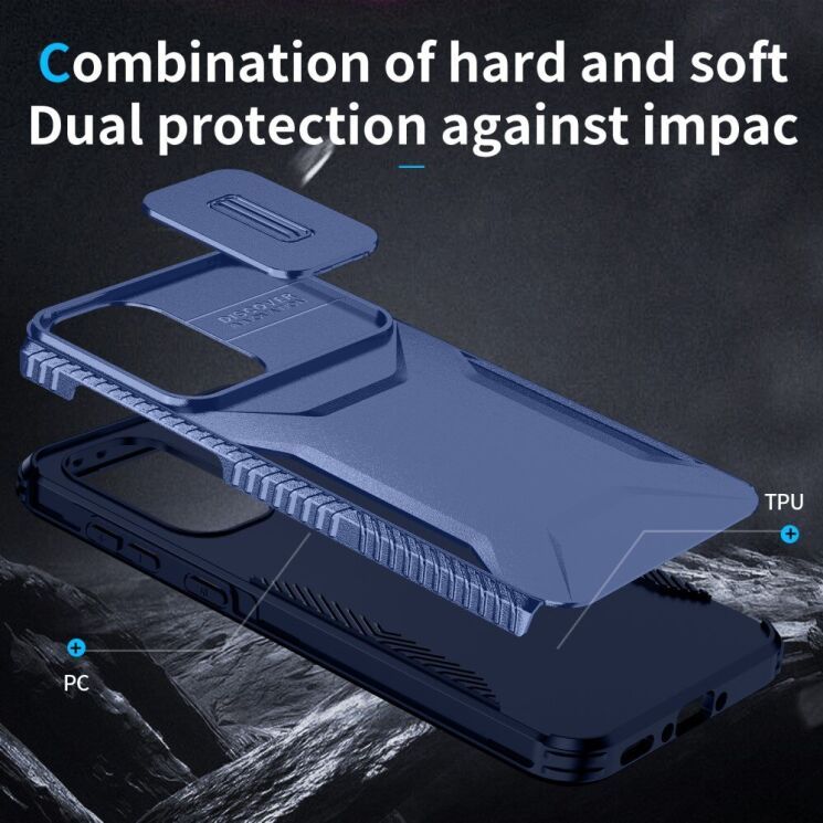 Защитный чехол UniCase Shuttle Guard для Samsung Galaxy A36 (A366) / A56 (A566) - Black: фото 6 из 7
