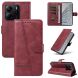 Защитный чехол UniCase T-Shape Lines для Xiaomi Redmi Note 14 4G - Wine Red (373446WR). Фото 1 из 8