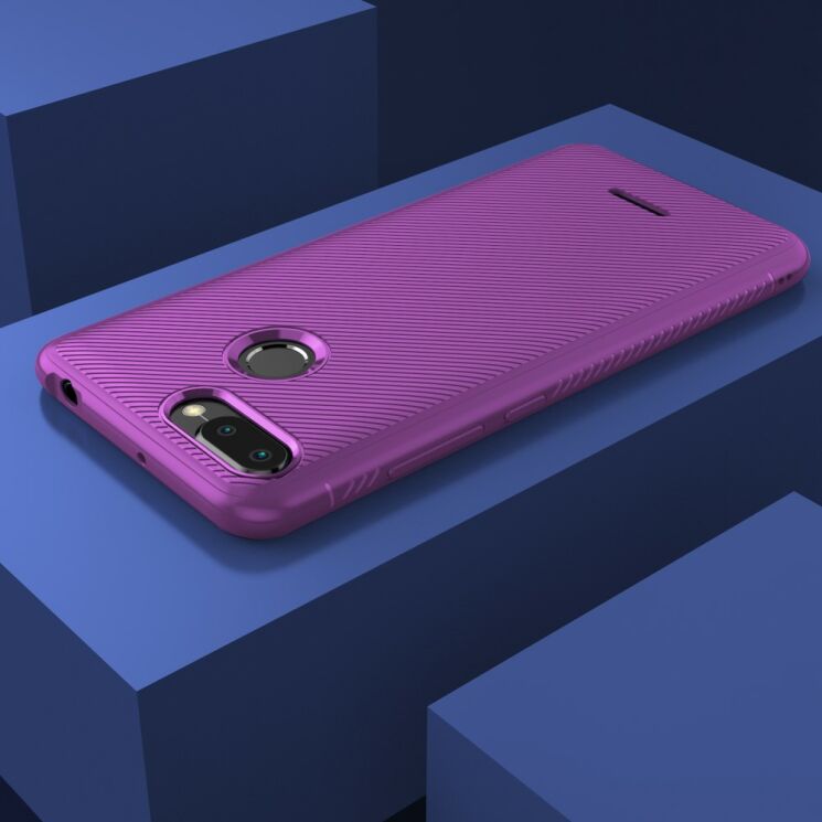 Защитный чехол UniCase Twill Soft для Xiaomi Redmi 6 - Purple: фото 4 из 7