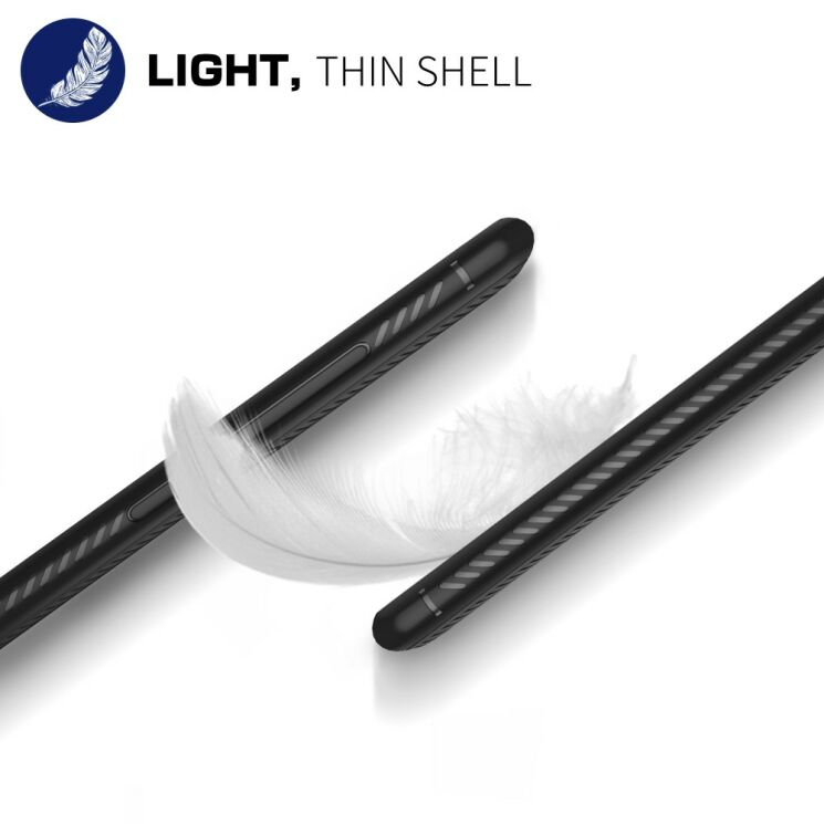 Защитный чехол UniCase Twill Soft для Xiaomi Redmi 6 - Dark Blue: фото 6 из 7