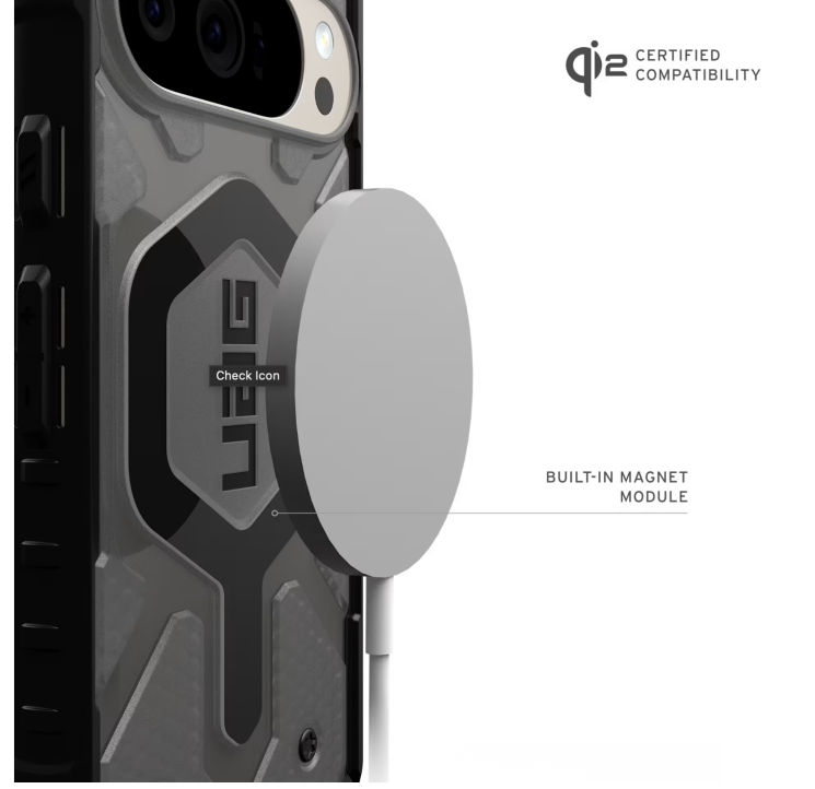 Захисний чохол URBAN ARMOR GEAR Pathfinder Clear Pro для Google Pixel 10 Pro (614469113140) - Ash: фото 5 з 9