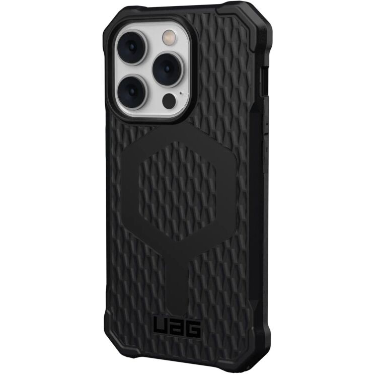Защитный чехол URBAN ARMOR GEAR (UAG) Essential Armor MagSafe для Apple iPhone 14 Pro - Black: фото 3 из 9