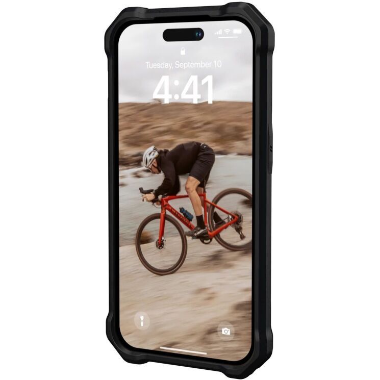 Защитный чехол URBAN ARMOR GEAR (UAG) Essential Armor MagSafe для Apple iPhone 14 Pro - Black: фото 5 из 9