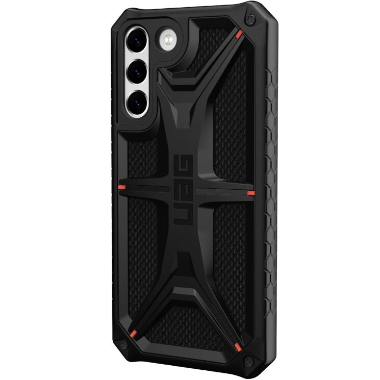 Захисний чохол URBAN ARMOR GEAR (UAG) Monarch Kevlar Series для Samsung Galaxy S22 Plus (S906) - Kevlar Black: фото 2 з 10