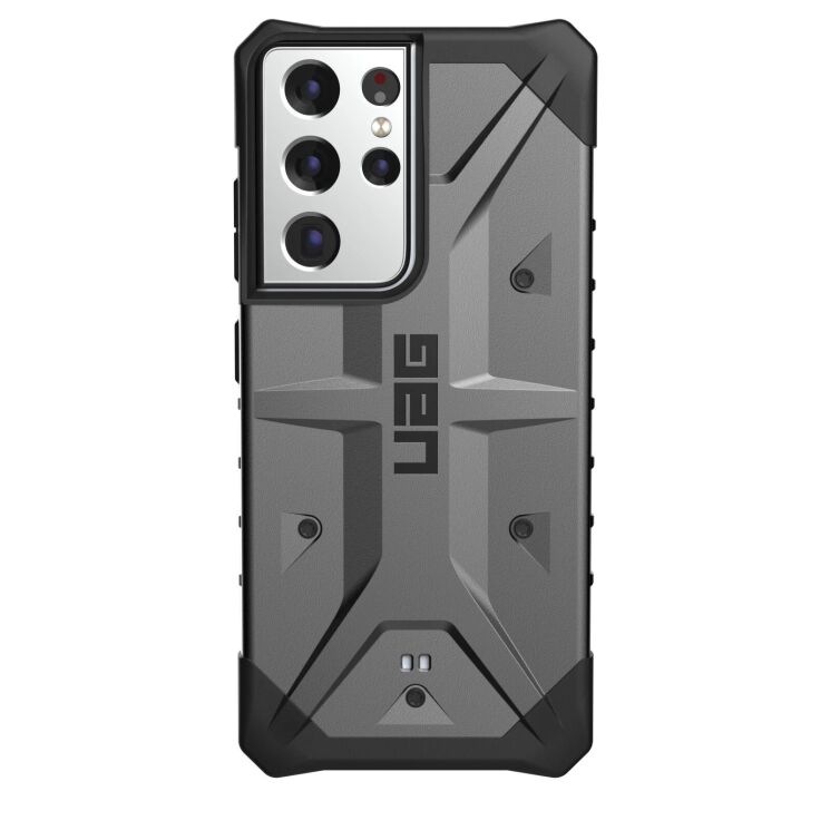Защитный чехол URBAN ARMOR GEAR (UAG) Pathfinder для Samsung Galaxy S21 Ultra (G998) - Silver: фото 1 из 5