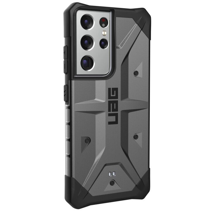 Защитный чехол URBAN ARMOR GEAR (UAG) Pathfinder для Samsung Galaxy S21 Ultra (G998) - Silver: фото 3 из 5