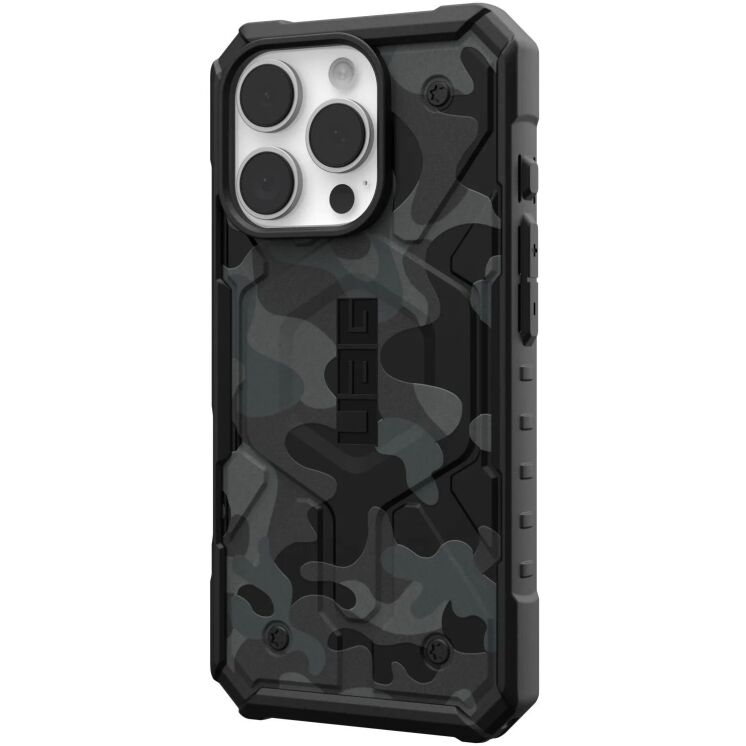 Захисний чохол URBAN ARMOR GEAR (UAG) Pathfinder SE MagSafe для Apple iPhone 16 Pro - Midnight Camo: фото 2 з 8