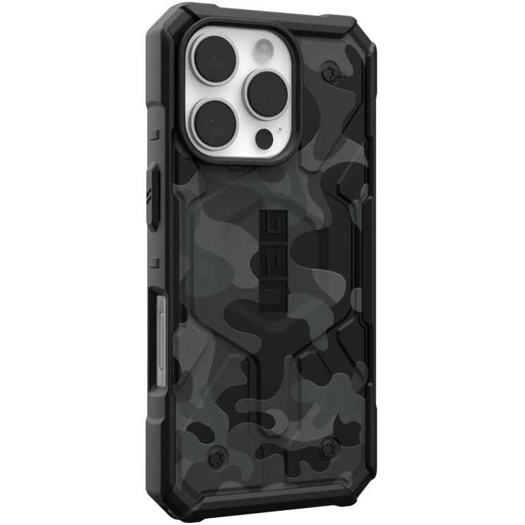 Захисний чохол URBAN ARMOR GEAR (UAG) Pathfinder SE MagSafe для Apple iPhone 16 Pro - Midnight Camo: фото 3 з 8
