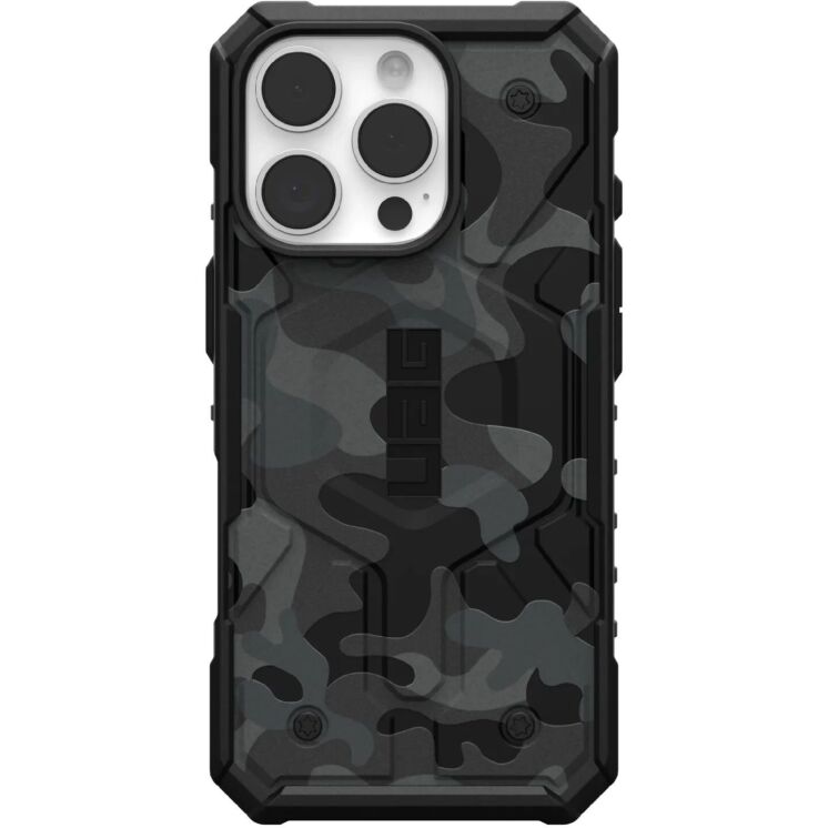 Захисний чохол URBAN ARMOR GEAR (UAG) Pathfinder SE MagSafe для Apple iPhone 16 Pro - Midnight Camo: фото 1 з 8