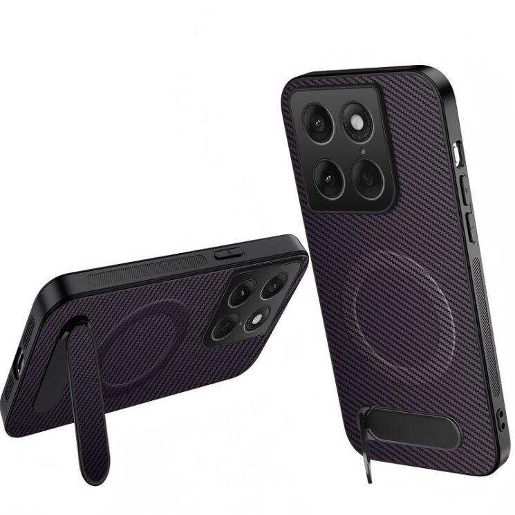 Защитный чехол WANLONFENG Stand Core для Motorola Edge 70 Fusion - Purple: фото 1 из 7