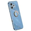 Захисний чохол XINLI Porcelain Ring для Honor 600 Lite - Blue (411822L)