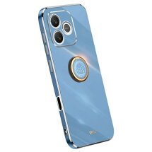 Защитный чехол XINLI Porcelain Ring для Honor 600 Lite - Blue: фото 1 из 6