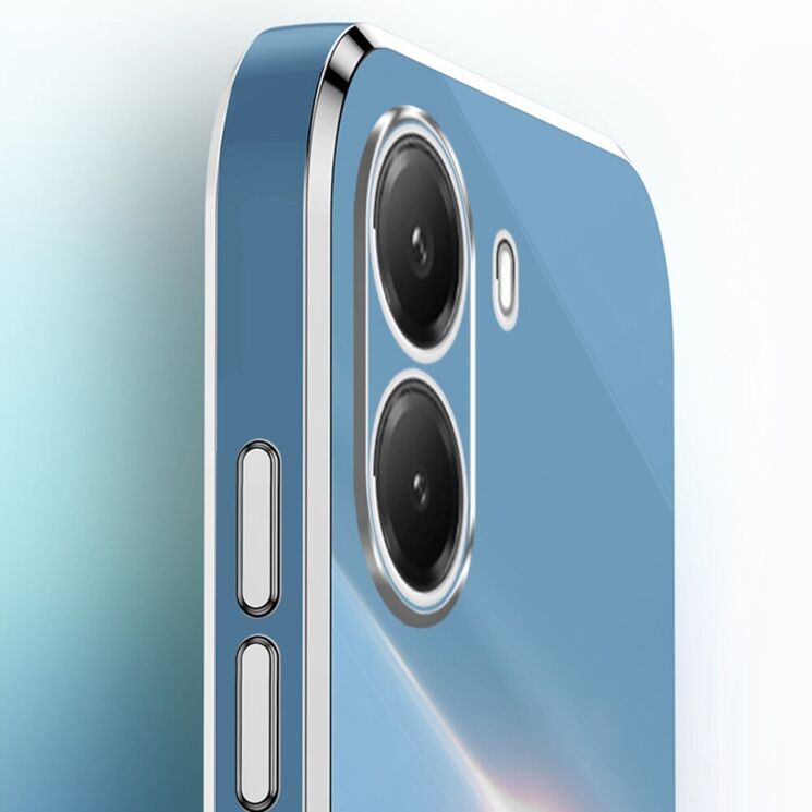 Защитный чехол XINLI Porcelain Ring для Xiaomi Poco X7 Pro - Blue: фото 5 из 6