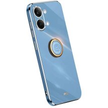 Защитный чехол XINLI Porcelain Ring для Xiaomi Poco X8 Pro Max - Blue: фото 1 из 6