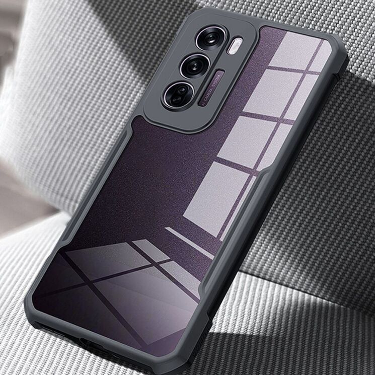 Защитный чехол XUNDD Rugged Case для OPPO Reno 12 Pro - Black: фото 3 из 4