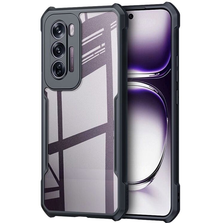 Защитный чехол XUNDD Rugged Case для OPPO Reno 12 Pro - Black: фото 1 из 4