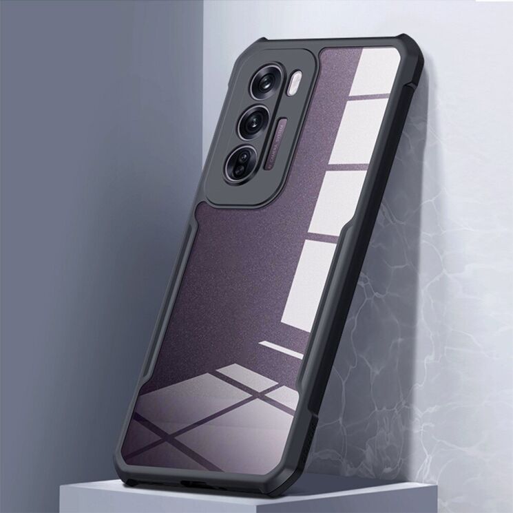 Защитный чехол XUNDD Rugged Case для OPPO Reno 12 Pro - Black: фото 4 из 4