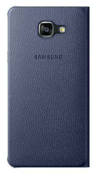 Чохол Flip Wallet для Samsung Galaxy A7 (2016) EF-WA710PBEGRU - Black: фото 4 з 5