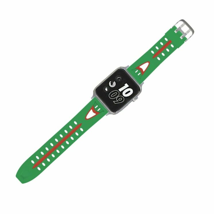 Ремешок UniCase Sport Style для Apple Watch 46 / 45 / 44 / SE 44 / 42 (Series 1-3) / Ultra / Ultra 2 - Green: фото 5 из 5