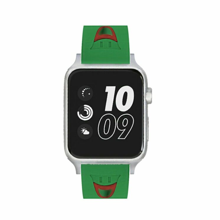 Ремешок UniCase Sport Style для Apple Watch 46 / 45 / 44 / SE 44 / 42 (Series 1-3) / Ultra / Ultra 2 - Green: фото 4 из 5