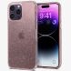 Защитный чехол Spigen (SGP) Liquid Crystal Glitter для Apple iPhone 14 Pro - Rose Quartz (306615R). Фото 2 из 13