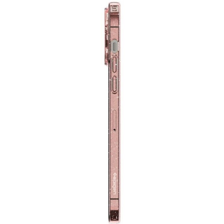 Защитный чехол Spigen (SGP) Liquid Crystal Glitter для Apple iPhone 14 Pro - Rose Quartz: фото 6 из 13