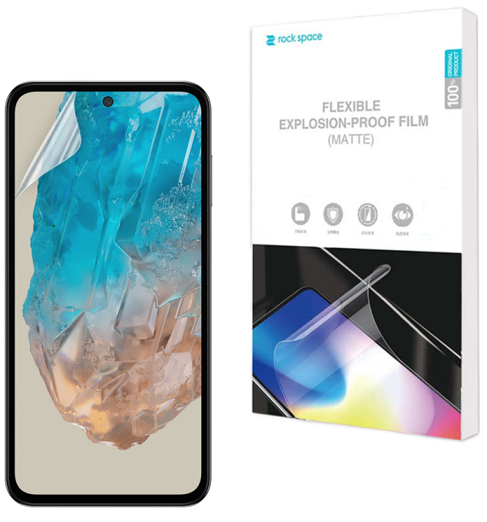Антиблікова плівка на екран RockSpace Explosion-Proof Matte для Samsung Galaxy M35 (M356): фото 1 з 8