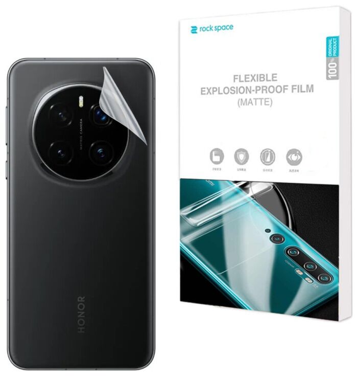 Антиблікова плівка на задню панель RockSpace Explosion-Proof Matte для Honor Magic 7 Pro: фото 1 з 9