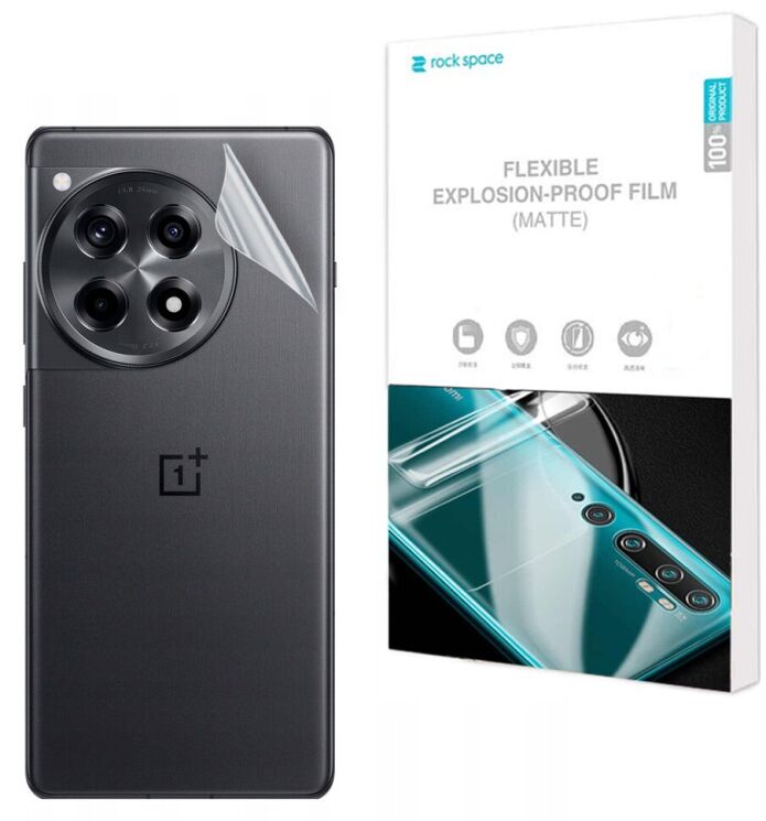 Антиблікова плівка на задню панель RockSpace Explosion-Proof Matte для OnePlus 12R: фото 1 з 9