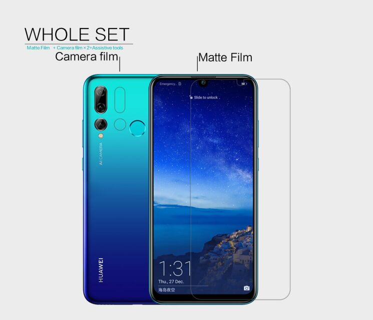 Антибликовая пленка NILLKIN Matte для Huawei P Smart Plus 2019: фото 10 из 13