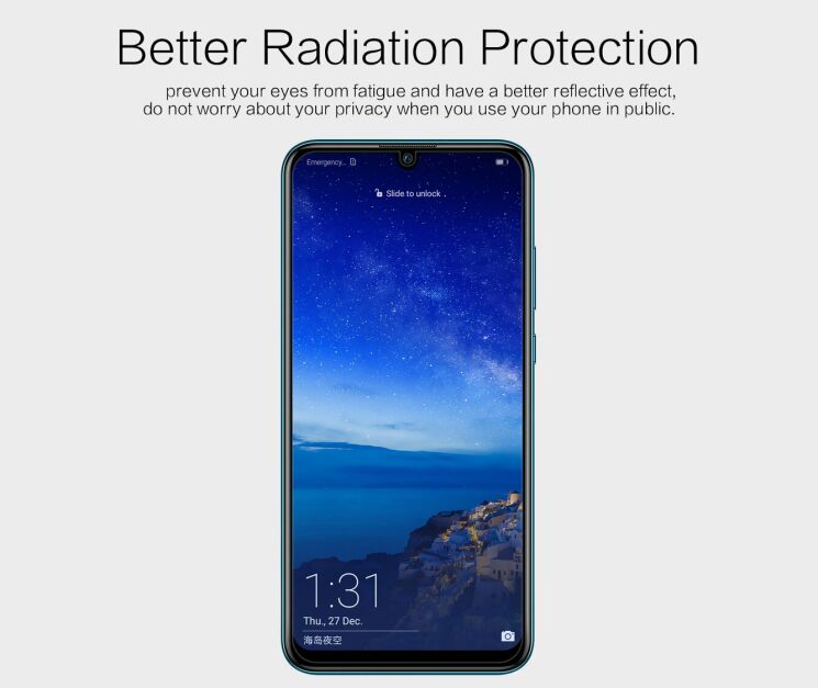 Антибликовая пленка NILLKIN Matte для Huawei P Smart Plus 2019: фото 8 из 13