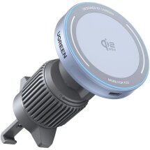 Автомобильный держатель с беспроводной зарядкой UGREEN W758 Magnetic Qi2.2 (25W) 55967 - Starlight Blue: фото 1 из 13