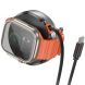 Бездротовий зарядний пристрій Hoco CQ18 2 in 1 (15W) + iWatch - Metal gray (958288H). Фото 3 з 8