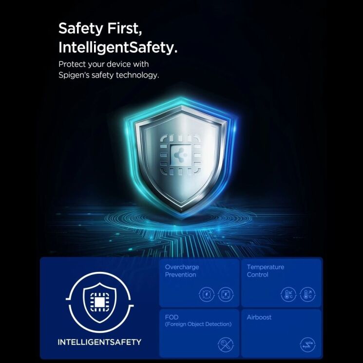 Беспроводное зарядное устройство Spigen Foldable Wireless Charger Stand (Mag Fit) 25W QI2.2 (ACH10398) - Black: фото 13 из 13