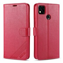 Чохол AZNS Wallet Case для Xiaomi Redmi 9C - Red: фото 1 з 5