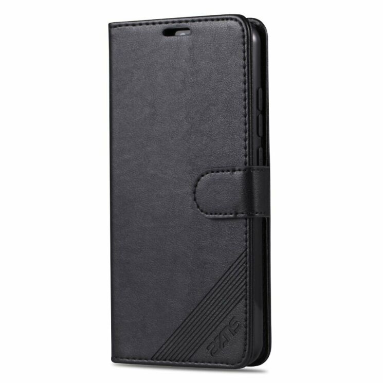 Чохол AZNS Wallet Case для Xiaomi Redmi Note 8T - Black: фото 2 з 9