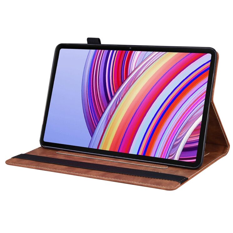 Чохол Deexe Business Style для Xiaomi Redmi Pad Pro / Pad 2 Pro - Brown: фото 3 з 8