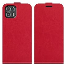 Чехол Deexe Flip Case для Motorola Edge 20 Lite - Red: фото 1 из 7