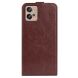 Чехол Deexe Flip Case для Motorola Moto G32 - Brown (304414Z). Фото 3 из 8