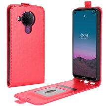 Чохол Deexe Flip Case для Nokia 5.4 - Red: фото 1 з 9